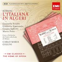 Carlo Maria Giulini - Rossini: L'italiana In Algeri in der Gruppe CD / Klassiskt bei Bengans Skivbutik AB (621074)