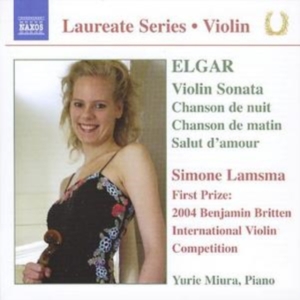 Elgar - Music For Violin And Piano in der Gruppe Externt_Lager / Naxoslager bei Bengans Skivbutik AB (621307)