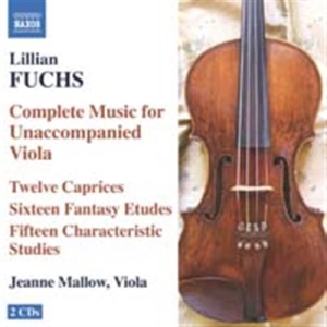 Fuchs - Music For Unaccompanied Viola in der Gruppe CD bei Bengans Skivbutik AB (621379)