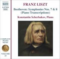 Liszt - Beethoven Symphonies Nos. 7  8 in der Gruppe Externt_Lager / Naxoslager bei Bengans Skivbutik AB (621385)