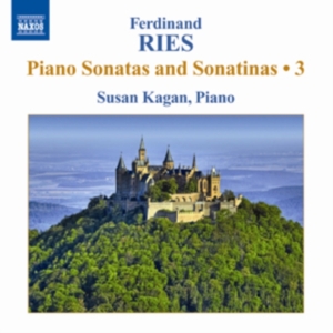 Ries - Piano Sonatas Vol 3 in der Gruppe Externt_Lager / Naxoslager bei Bengans Skivbutik AB (622103)