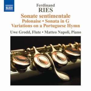 Ries - Works For Flute And Piano in der Gruppe Externt_Lager / Naxoslager bei Bengans Skivbutik AB (622104)