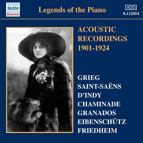 Various Composers - Legends Of The Piano Vol 1 in der Gruppe Externt_Lager / Naxoslager bei Bengans Skivbutik AB (622118)