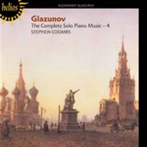 Glazunov - Solo Piano Music Vol 4, The Co in der Gruppe Externt_Lager / Naxoslager bei Bengans Skivbutik AB (624078)
