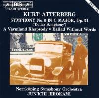 Atterberg Kurt - Symphony 6 in der Gruppe Externt_Lager / Naxoslager bei Bengans Skivbutik AB (624079)
