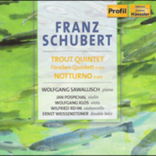 Schubert - Trout Quintet in der Gruppe CD / Klassiskt bei Bengans Skivbutik AB (624342)