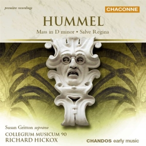 Hummel - Mass In D Minor / Salve Regina in der Gruppe Externt_Lager / Naxoslager bei Bengans Skivbutik AB (624346)