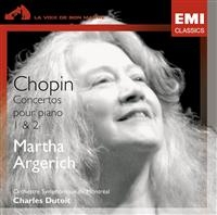 Martha Argerich - Chopin - Concertos Pour Piano in der Gruppe CD / Klassiskt bei Bengans Skivbutik AB (625031)