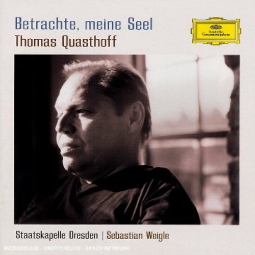 Thomas Quasthoff - Betrachte Meine Seel in der Gruppe CD / Klassiskt bei Bengans Skivbutik AB (625379)