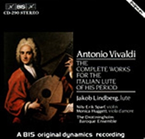 Vivaldi Antonio - Complete Lute Music in der Gruppe CD bei Bengans Skivbutik AB (625415)