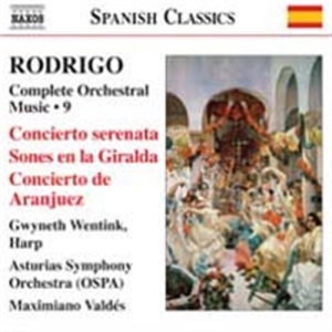 Rodrigo Joaquin - Harp Conc And Transcriptions in der Gruppe Externt_Lager / Naxoslager bei Bengans Skivbutik AB (625441)
