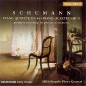 Schumann - Piano Quartets Op 44 & Op 47 in der Gruppe Externt_Lager / Naxoslager bei Bengans Skivbutik AB (625643)