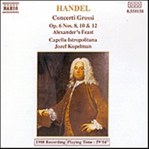 Handel George Frideric - Concerti Grossi in der Gruppe Externt_Lager / Naxoslager bei Bengans Skivbutik AB (626428)