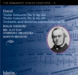 David - The Romantic Violin Concerto Vol 9 in der Gruppe Externt_Lager / Naxoslager bei Bengans Skivbutik AB (626571)