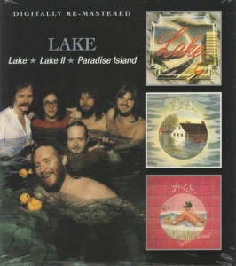Lake - Lake/Lake Ii/Paradise Island in der Gruppe CD / Pop-Rock bei Bengans Skivbutik AB (626808)