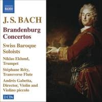 Bach - Brandenburg Concertos in der Gruppe Externt_Lager / Naxoslager bei Bengans Skivbutik AB (627796)