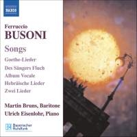 Busoni - Songs in der Gruppe CD / Klassiskt bei Bengans Skivbutik AB (627889)