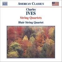 Ives - String Quartets Nos.1 & 2 in der Gruppe Externt_Lager / Naxoslager bei Bengans Skivbutik AB (627900)