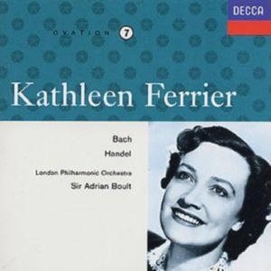 Ferrier Kathleen Alt - Sjunger Bach & Händel in der Gruppe CD bei Bengans Skivbutik AB (628025)