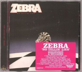 Zebra - No Tellin' Lies in der Gruppe CD / Hårdrock/ Heavy metal bei Bengans Skivbutik AB (628177)