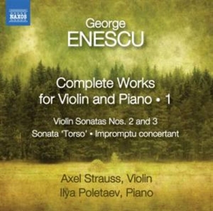 Enescu - Violin Works Vol 1 in der Gruppe Externt_Lager / Naxoslager bei Bengans Skivbutik AB (628233)