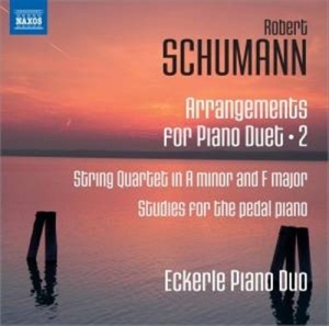 Schumann - String Quartets Transcribed in der Gruppe Externt_Lager / Naxoslager bei Bengans Skivbutik AB (628237)