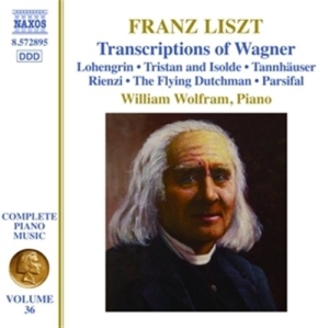 Liszt - Complete Piano Music Vol 36 in der Gruppe Externt_Lager / Naxoslager bei Bengans Skivbutik AB (628238)