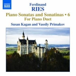Ries - Piano Sonatas Vol 6 in der Gruppe Externt_Lager / Naxoslager bei Bengans Skivbutik AB (628240)