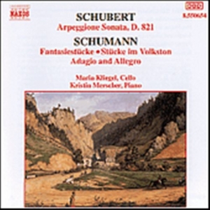 Schubert/Schumann - Arpeggione Sonata in der Gruppe Externt_Lager / Naxoslager bei Bengans Skivbutik AB (628935)