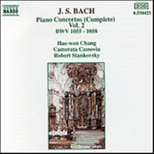 Bach Johann Sebastian - Piano Concertos Vol 2 in der Gruppe Externt_Lager / Naxoslager bei Bengans Skivbutik AB (629233)