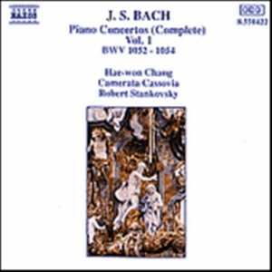 Bach Johann Sebastian - Piano Concertos Vol 1 in der Gruppe Externt_Lager / Naxoslager bei Bengans Skivbutik AB (629241)