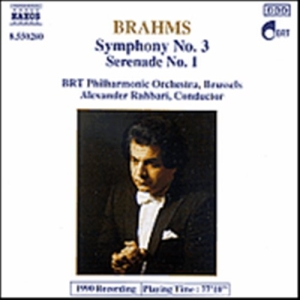 Brahms Johannes - Symphony 3 in der Gruppe CD bei Bengans Skivbutik AB (629256)
