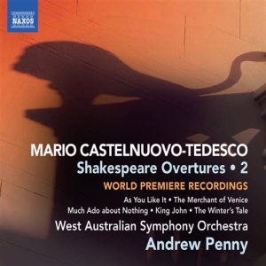 Castelnuovo-Tedesco - Shakespeare Overtures Vol 2 in der Gruppe CD bei Bengans Skivbutik AB (629322)