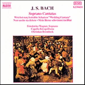 Bach Johann Sebastian - Soprano Cantatas in der Gruppe Externt_Lager / Naxoslager bei Bengans Skivbutik AB (629367)