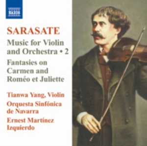 Sarasate - Works For Violin And Orchestra in der Gruppe CD bei Bengans Skivbutik AB (629682)