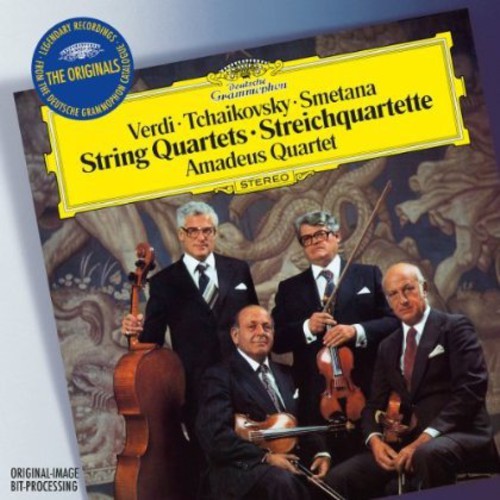 Verdi/ Tjajkovskij/ Smetana - Stråkkvartetter in der Gruppe CD / Klassiskt bei Bengans Skivbutik AB (629729)