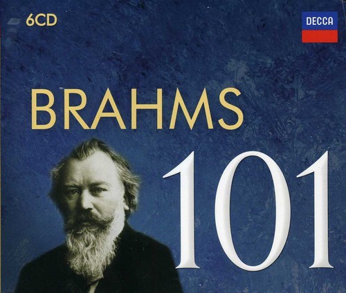 Blandade Artister - 101 Brahms - 6Cd in der Gruppe CD / Klassiskt bei Bengans Skivbutik AB (629743)