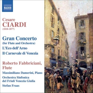 Ciardi - Music For Flute in der Gruppe Externt_Lager / Naxoslager bei Bengans Skivbutik AB (630070)