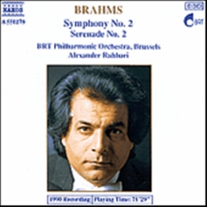 Brahms Johannes - Symphony 2 in der Gruppe Externt_Lager / Naxoslager bei Bengans Skivbutik AB (630441)