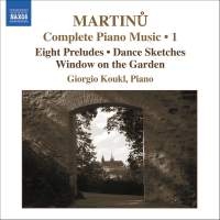 Martinu - Complete Piano Music in der Gruppe Externt_Lager / Naxoslager bei Bengans Skivbutik AB (630474)