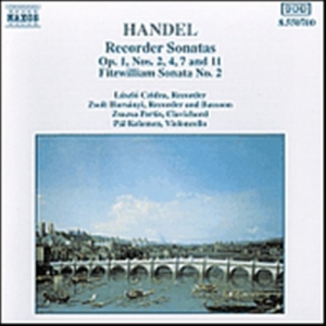Handel George Frideric - Recorder Sonatas Op 1 in der Gruppe CD bei Bengans Skivbutik AB (630663)