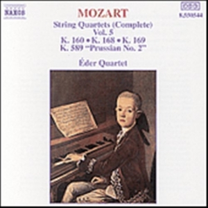 Mozart Wolfgang Amadeus - String Quartets Vol 5 in der Gruppe CD / Klassiskt bei Bengans Skivbutik AB (630669)