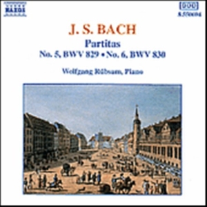 Bach Johann Sebastian - Partitas No. 5 & 6 in der Gruppe Externt_Lager / Naxoslager bei Bengans Skivbutik AB (630671)