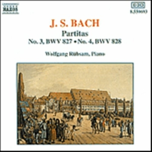 Bach Johann Sebastian - Partitas Nos 3 & 4 in der Gruppe CD bei Bengans Skivbutik AB (630679)