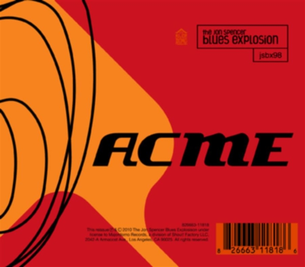 Jon Spencer Blues Explosion - Acme in der Gruppe CD / Rock bei Bengans Skivbutik AB (630712)