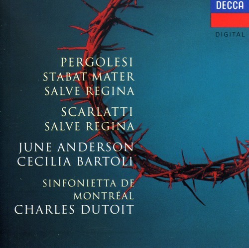 Scarlatti/Pergolesi - Stabat Mater + Salve Regina in der Gruppe CD / Klassiskt bei Bengans Skivbutik AB (630800)