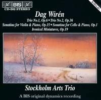 Wiren Dag - Chamber Music - Stockholm Arts in der Gruppe CD bei Bengans Skivbutik AB (631150)