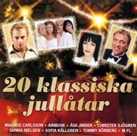 Various Artists - 20 Klassiska Jullåtar in der Gruppe CD / Julmusik,Pop-Rock bei Bengans Skivbutik AB (631180)
