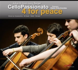 Cello Passionato - 4 For Peace in der Gruppe CD bei Bengans Skivbutik AB (631602)