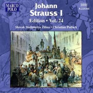 Johann Strauss I - Edition Vol 24 in der Gruppe CD bei Bengans Skivbutik AB (631624)